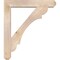 Ekena Millwork Olympic Craftsman Smooth Bracket w/ Offset Brace, Douglas Fir, 7 1/2"W x 42"D x 48"H BKT0806X42X48OLY04SDF - alternate 4